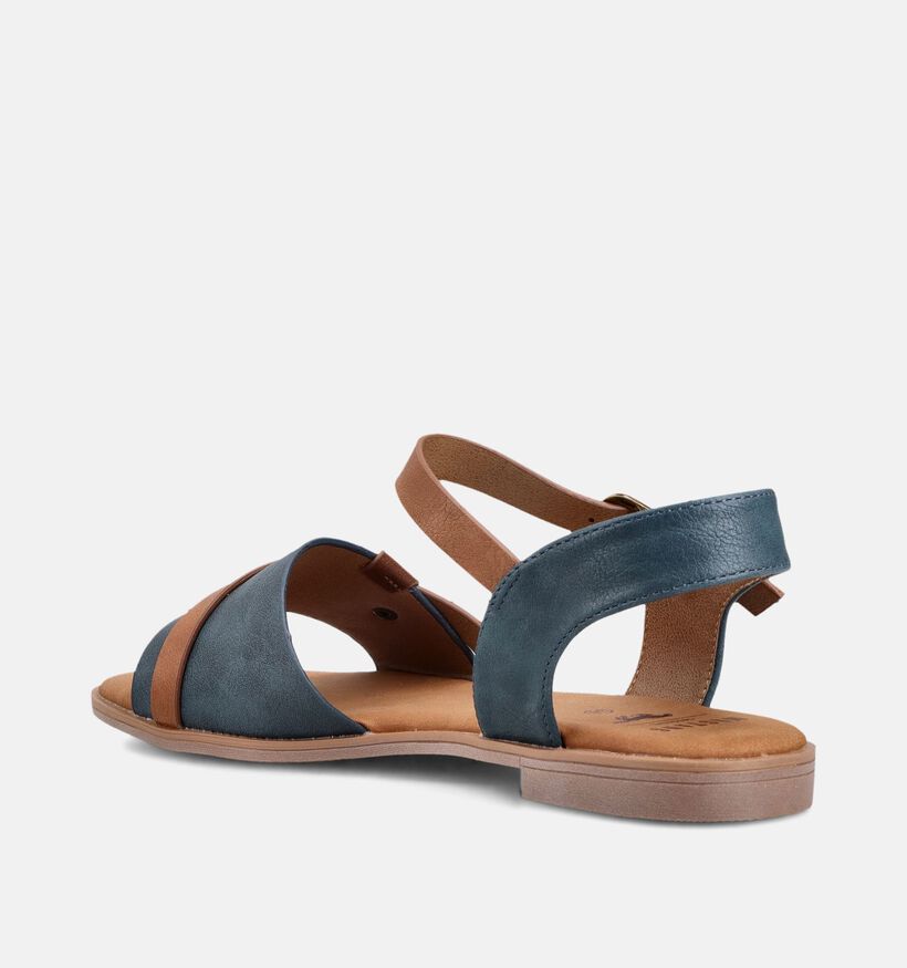 Mustang Blauwe Sandalen voor dames (372124)