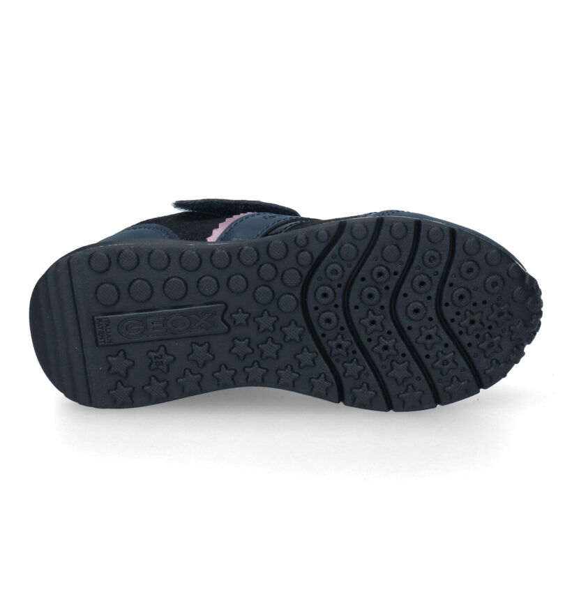 Geox Fastics Baskets en Bleu pour filles (312550) - pour semelles orthopédiques