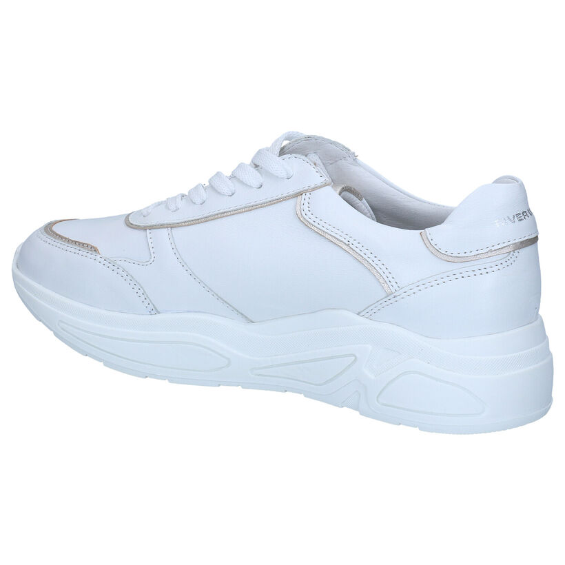 River Woods Witte Sneakers in leer (289062)