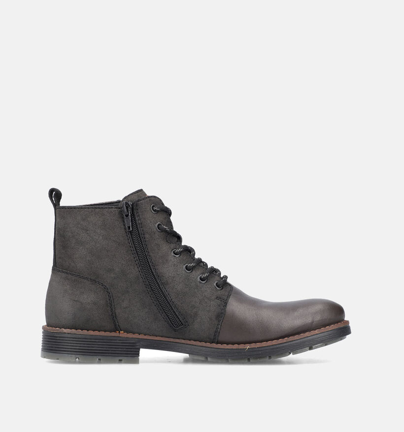 Rieker Boots à lacets en Gris pour hommes (347449)