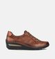 Ara Zurich 2.0 Cognac Brede Veterschoenen voor dames (362482) - geschikt voor steunzolen