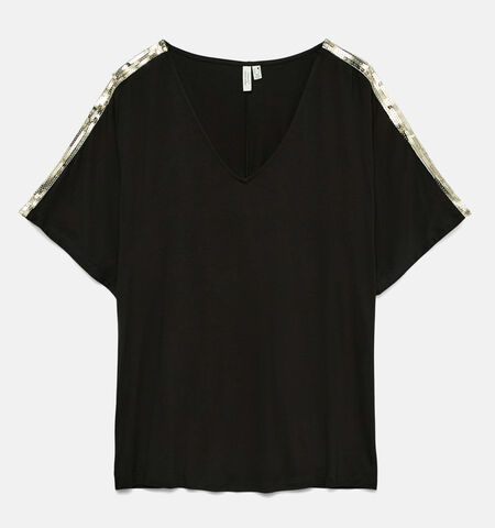 Vero Moda T-shirts Zwart