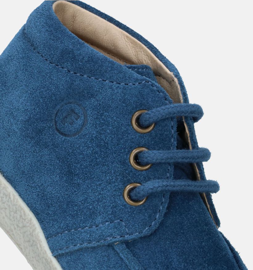 Falcotto Ostrit Suede Groene Babyschoentjes voor jongens (339416)