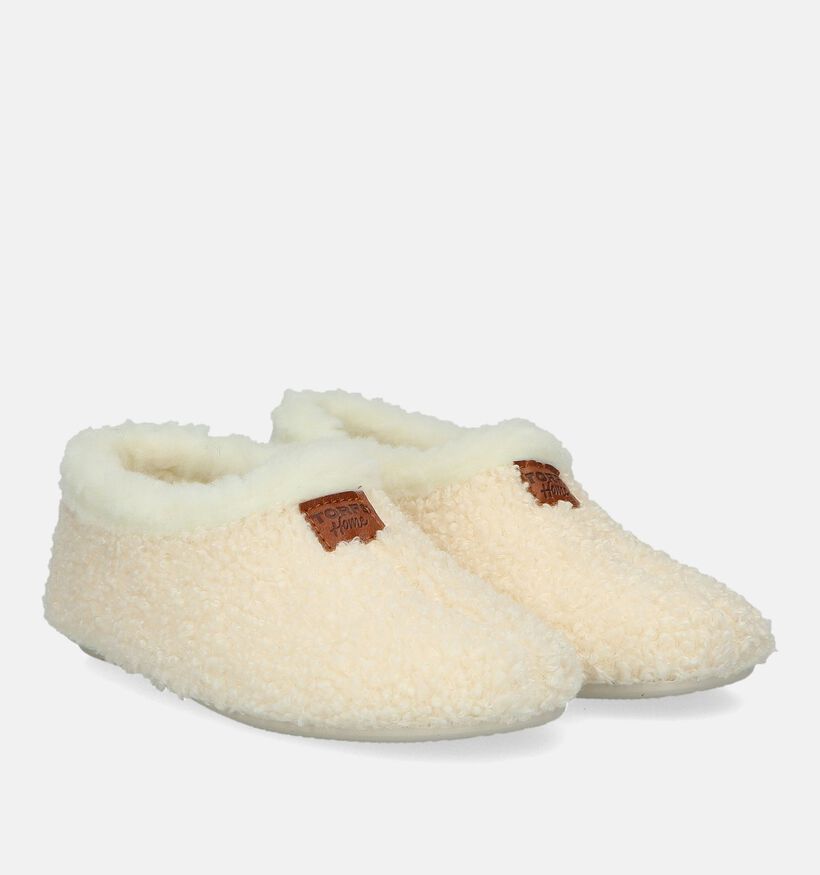 Torfs Home Ecru Teddy Pantoffels voor meisjes (332264)