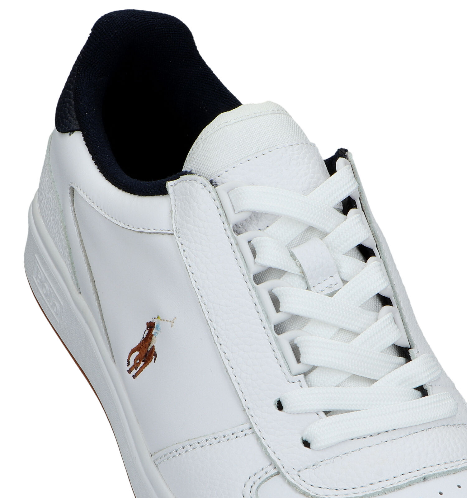 Polo Ralph Lauren Polo Court Chaussures lacets en Blanc Hommes