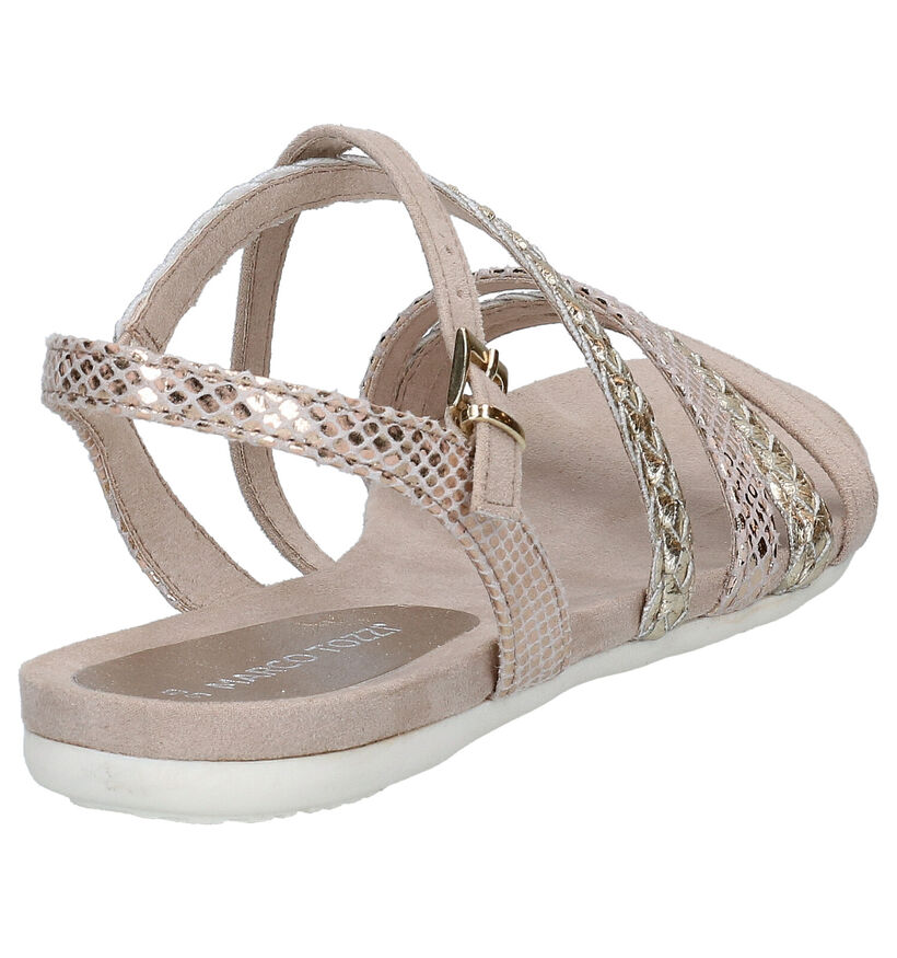 Marco Tozzi Beige Sandalen in kunstleer (289618)