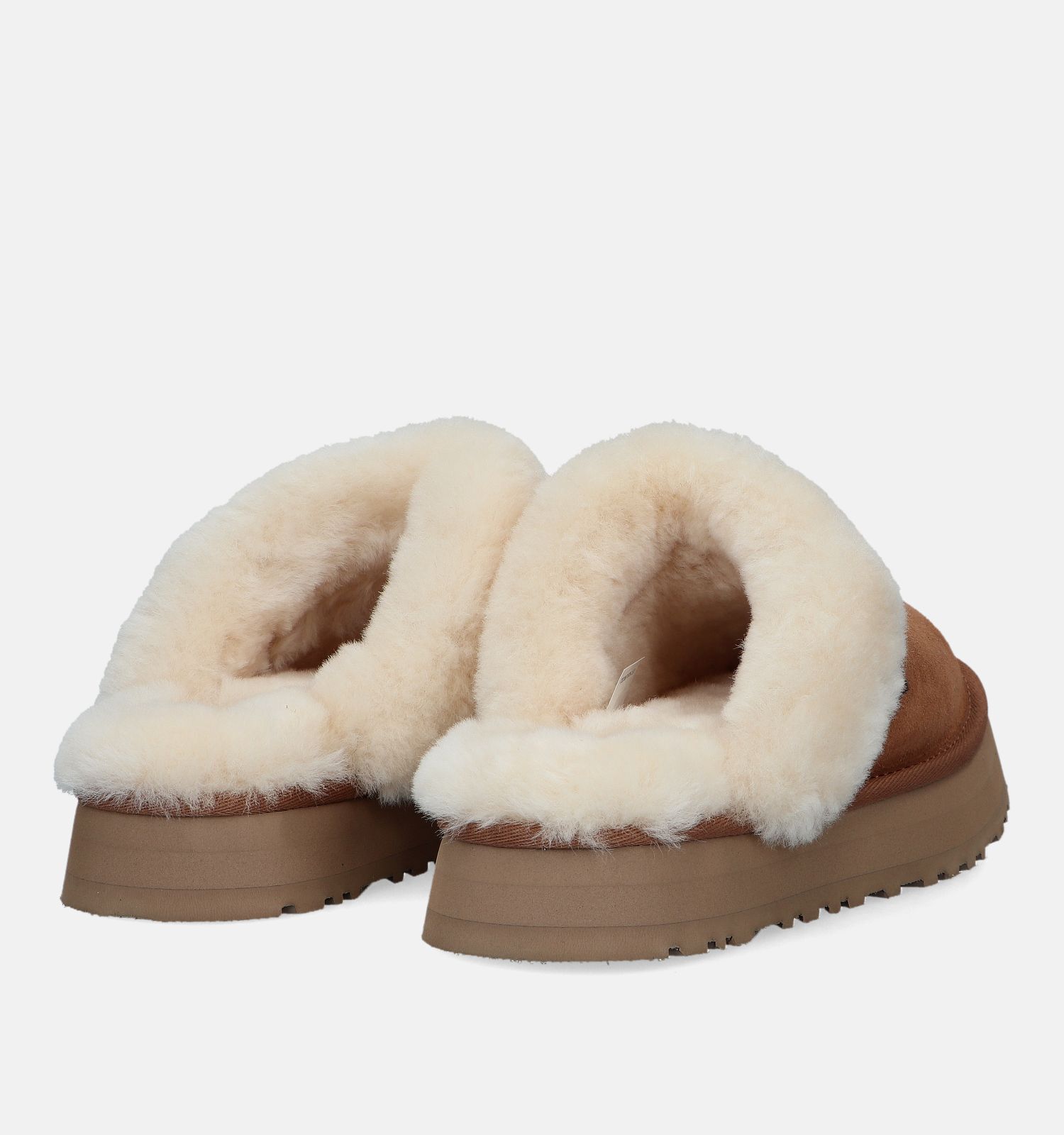 UGG Disquette Cognac Pantoffels Dames Pantoffels Online op TORFS.BE