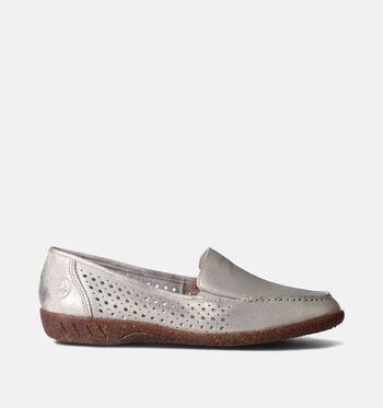 Mocassins goud
