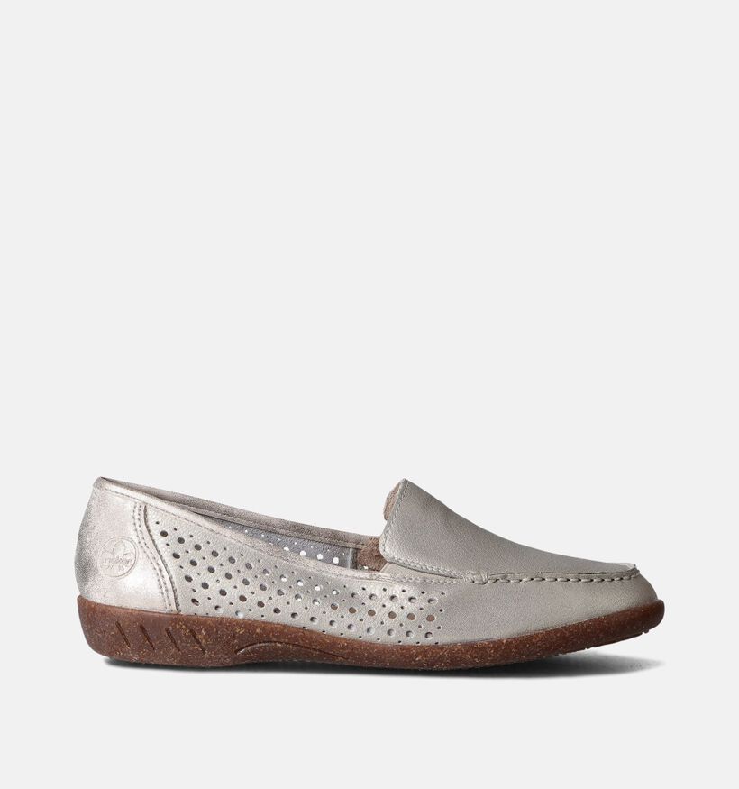 Rieker Gouden Mocassins voor dames (354978)