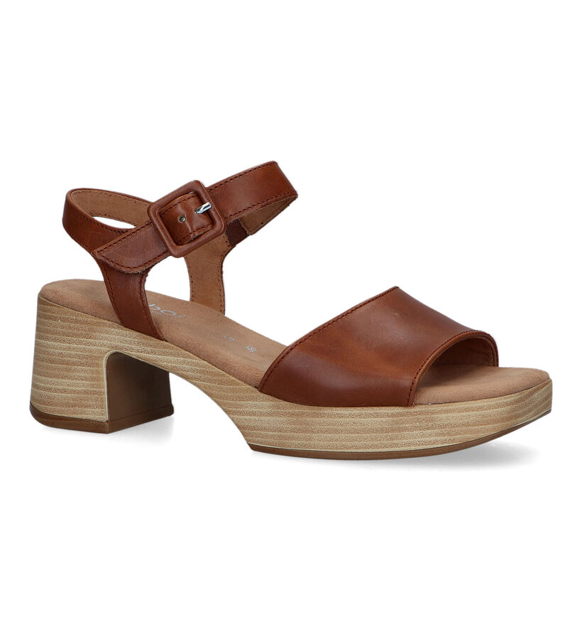 Gabor Comfort Sandales en Cognac pour femmes (323359)