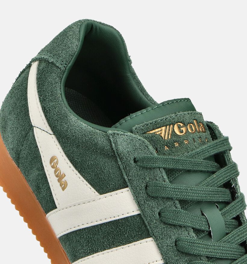 Gola Harrier Baskets en Vert pour femmes (360803) - pour semelles orthopédiques