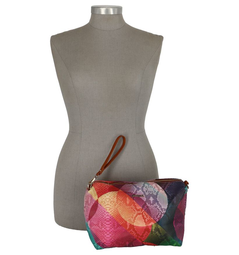 Meerkleurige Omkeerbare Bag in Bag Tas Desigual, , pdp