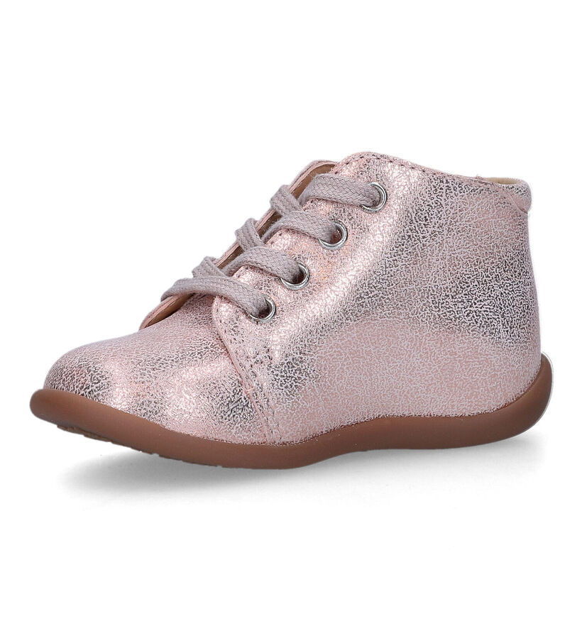 Pom d'Api Stand Up Chaussures pour bébé en Cognac pour filles (322889)