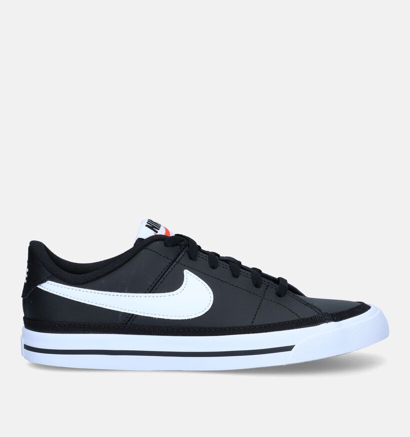 Nike Court Legacy GS Baskets en Noir pour filles, garçons (332201)