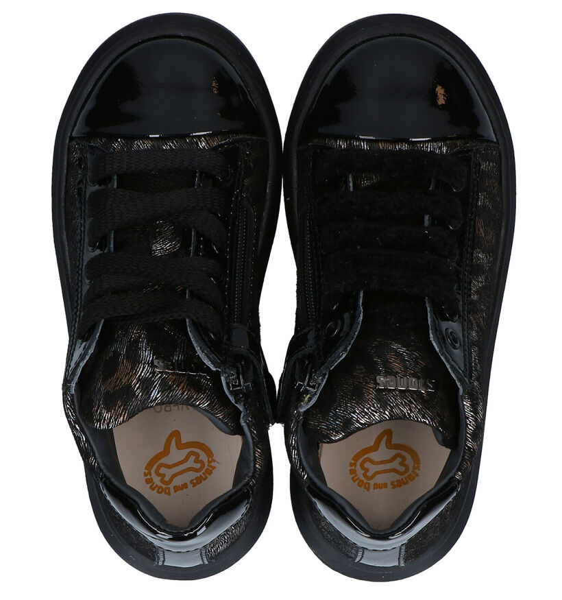 STONES and BONES Rinna Chaussures à lacets en Noir pour filles (279305) - pour semelles orthopédiques
