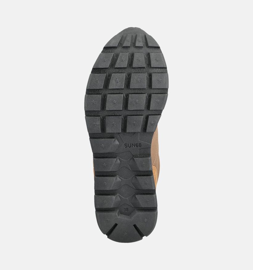 Sun68 Ally Solid Baskets en Marron pour femmes (379715) - pour semelles orthop&eacute;diques