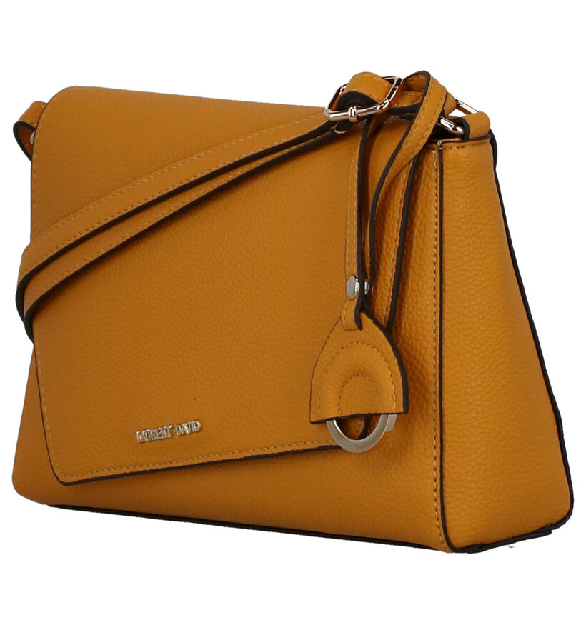 Laurent David Laura Gele Crossbody Tas in kunstleer (272129)