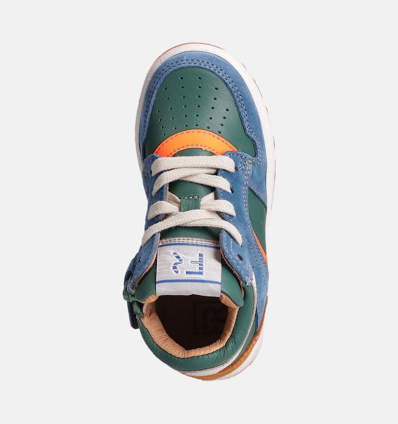 FR by Romagnoli Chaussures hautes en Vert pour filles, garçons (362345) - pour semelles orthopédiques