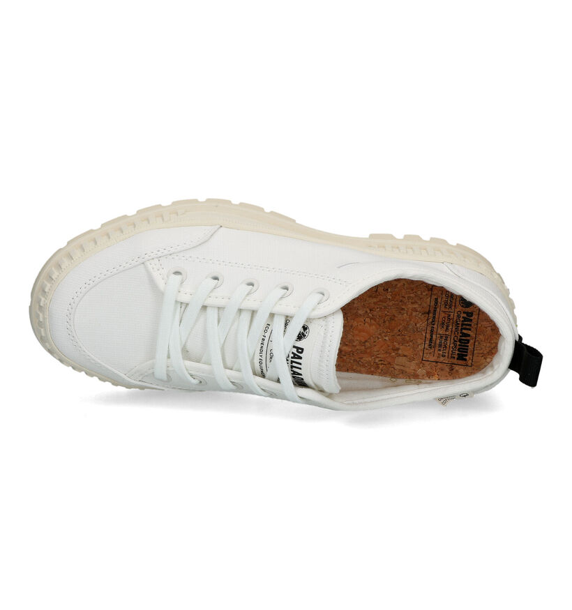 Palladium Pallashock Chaussures à lacets en Blanc pour femmes (320205) - pour semelles orthopédiques