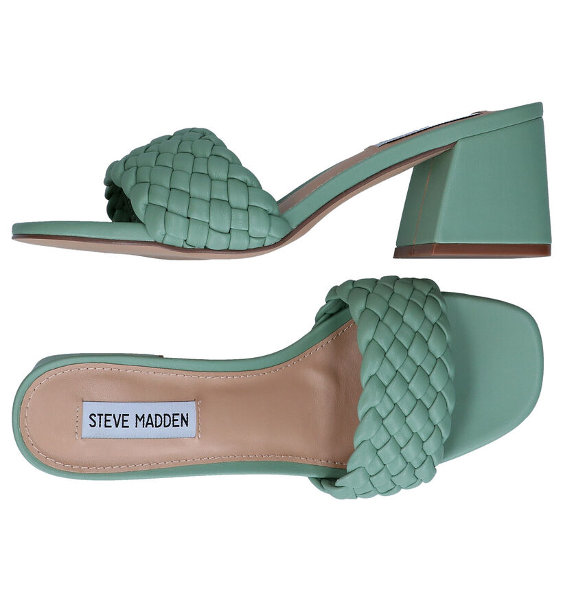 Steve Madden Aspyn Groene Muiltjes voor dames (299477)