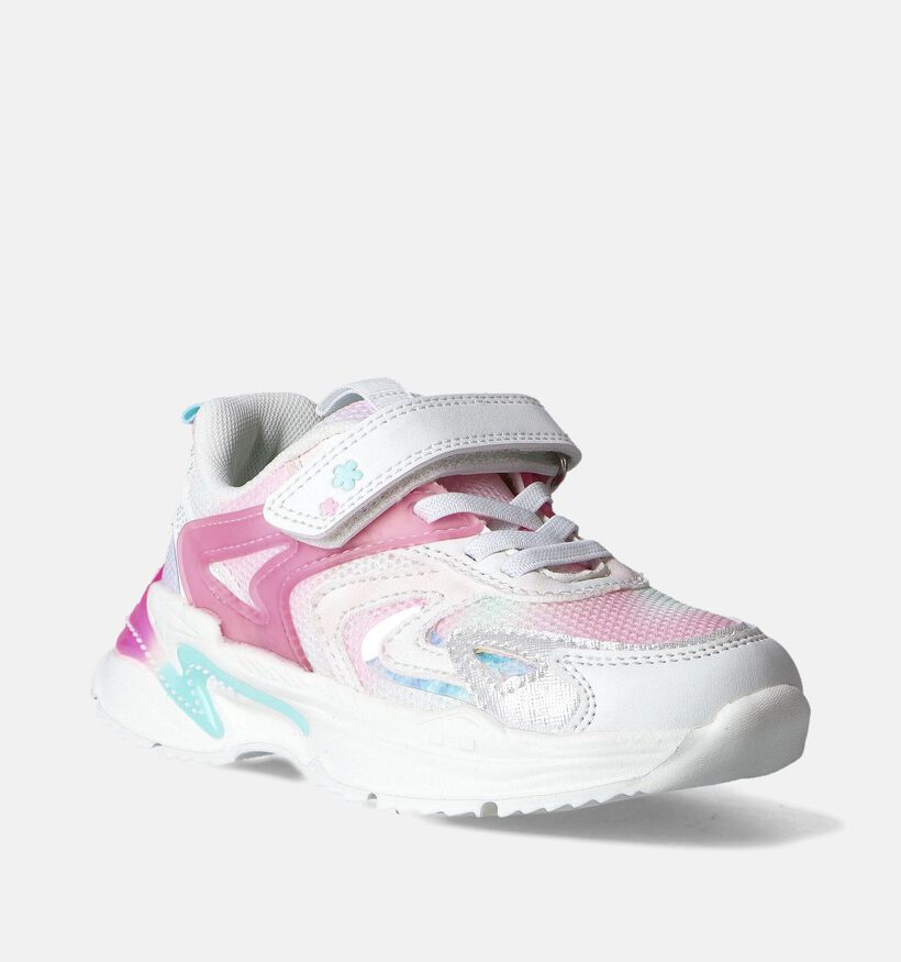 Milo & Mila Baskets basses en Rose pour filles (354248)