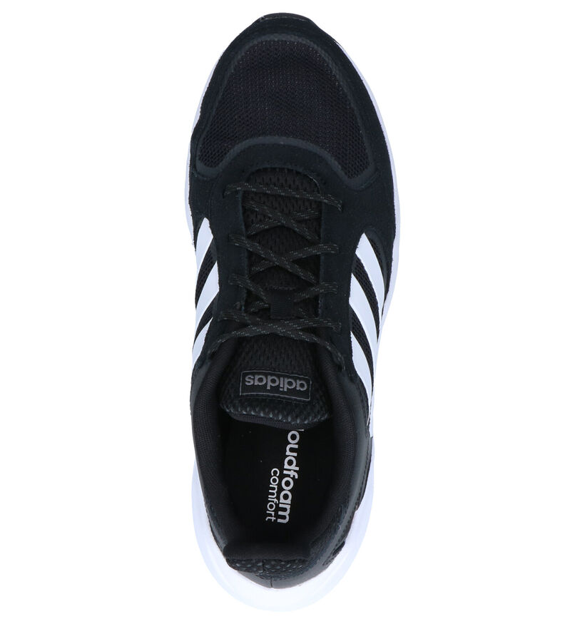 adidas Valasion Baskets en Noir en daim (252488)