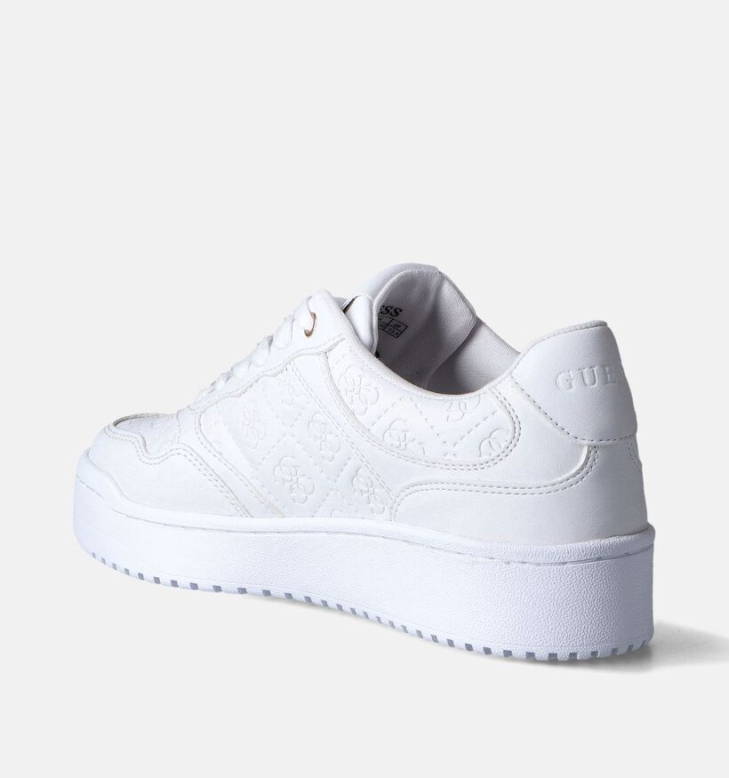 Guess Miram 6 Witte Sneakers voor dames (353389) - geschikt voor steunzolen