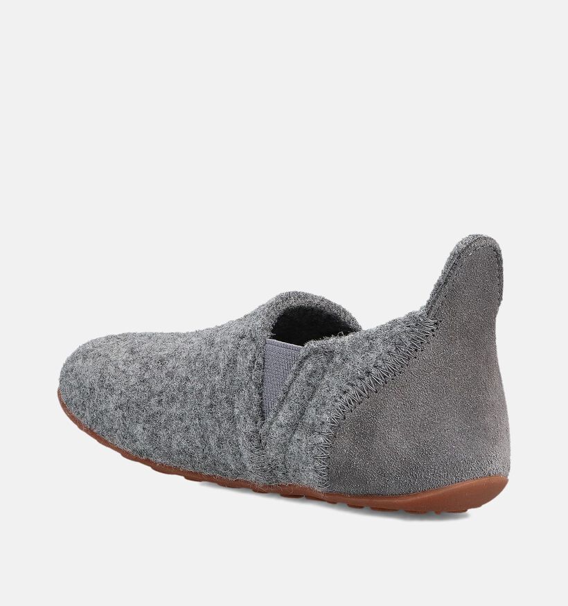 Bisgaard Lichtgrijze Pantoffels voor jongens (372370)