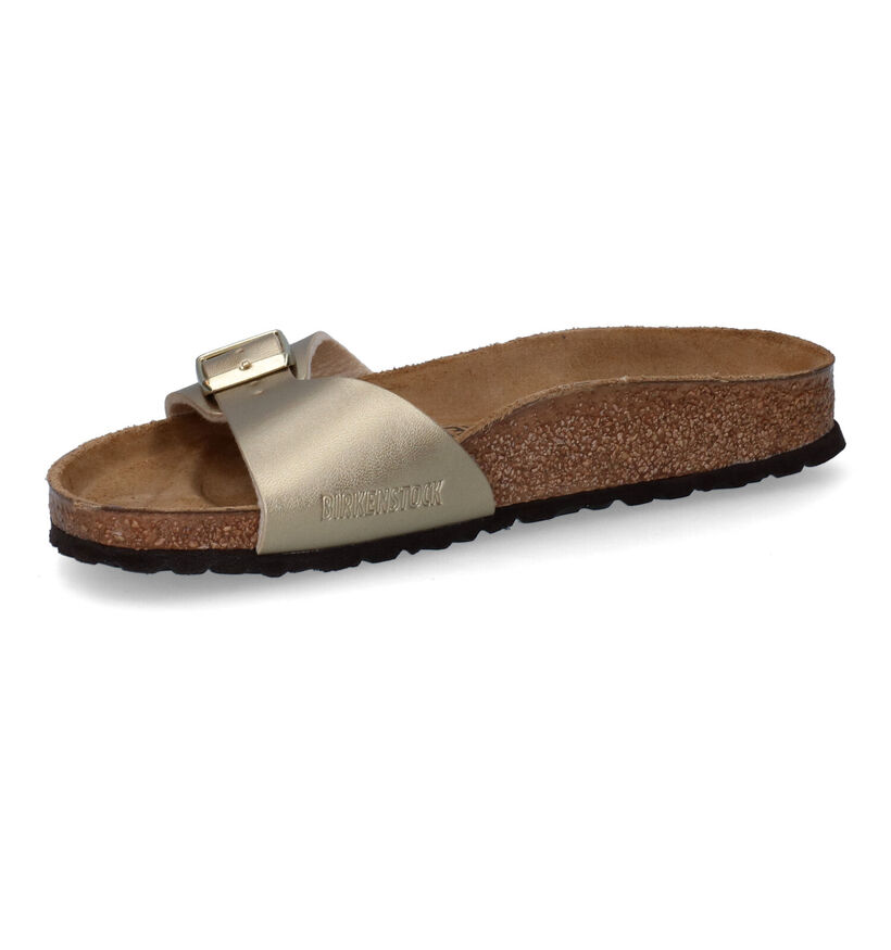 Birkenstock Madrid Birko-Flor Nu-pieds en Blanc pour femmes (338044)