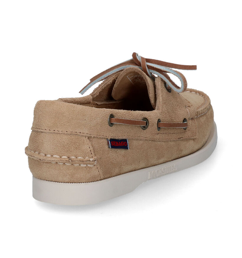 Sebago Dockside Beige Bootschoenen voor dames (324096)