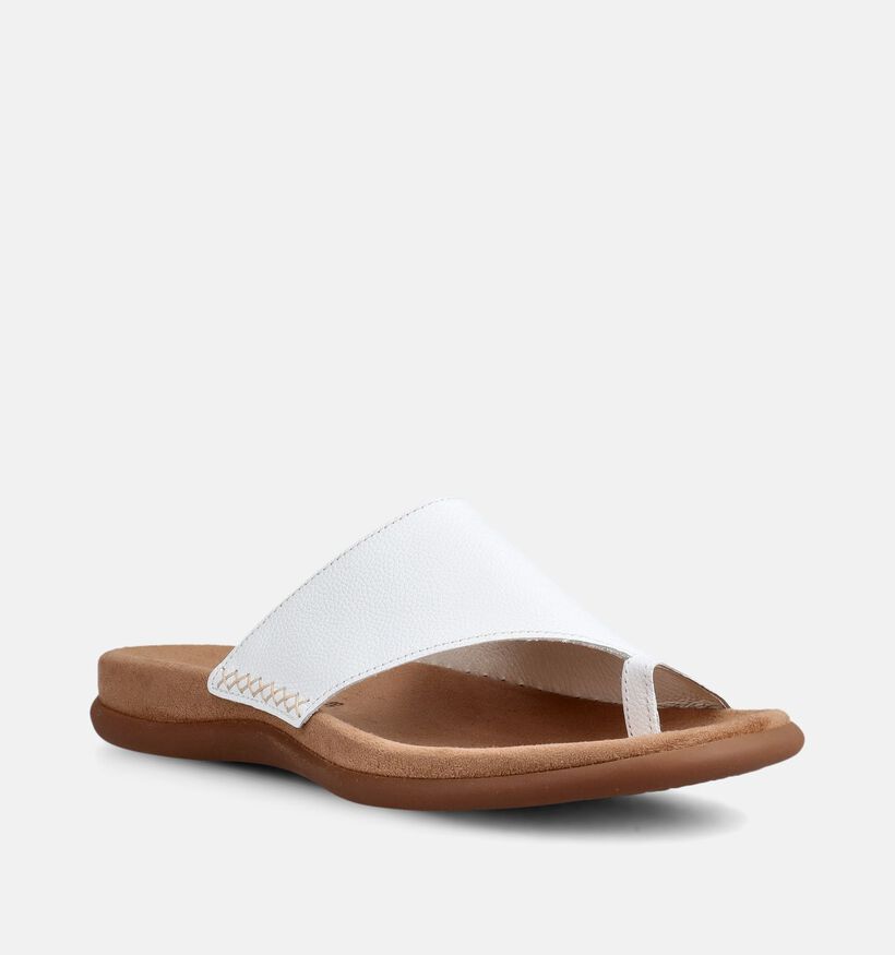 Gabor Witte Slippers voor dames (371211)