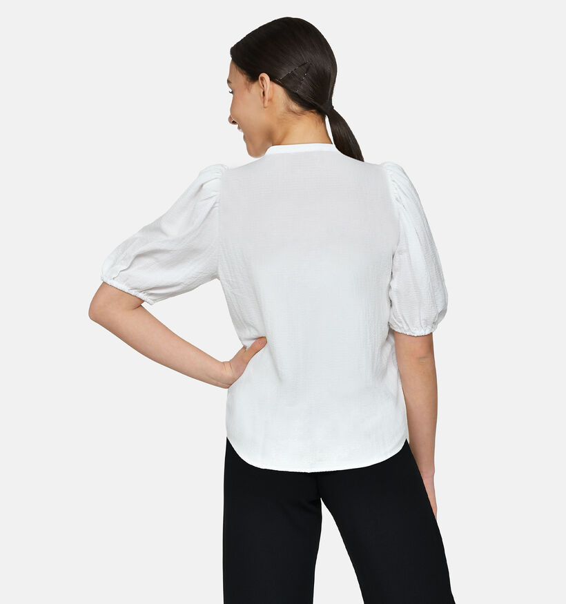 SISTERS POINT Varia Blouse en Blanc pour femmes (349348)