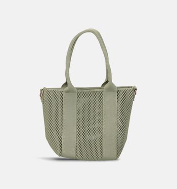 Via Limone Handtassen Wit/Blauw/Groen