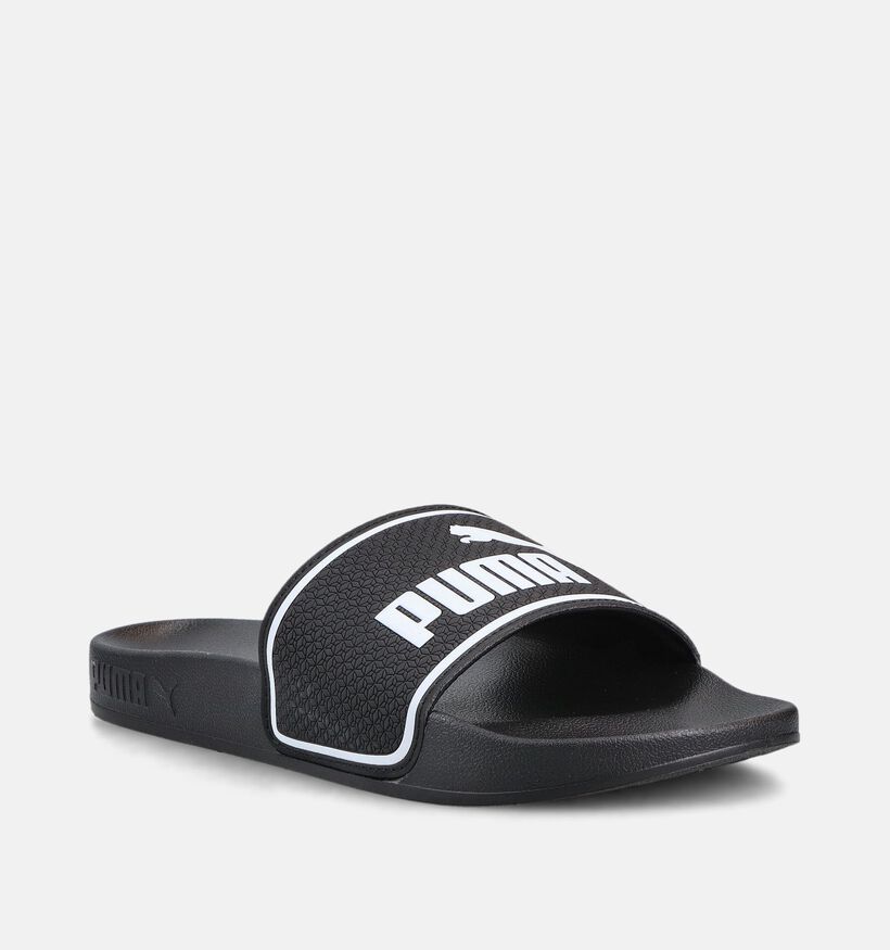 Puma Leadcat Claquettes en Noir pour filles, gar&ccedil;ons (366661)