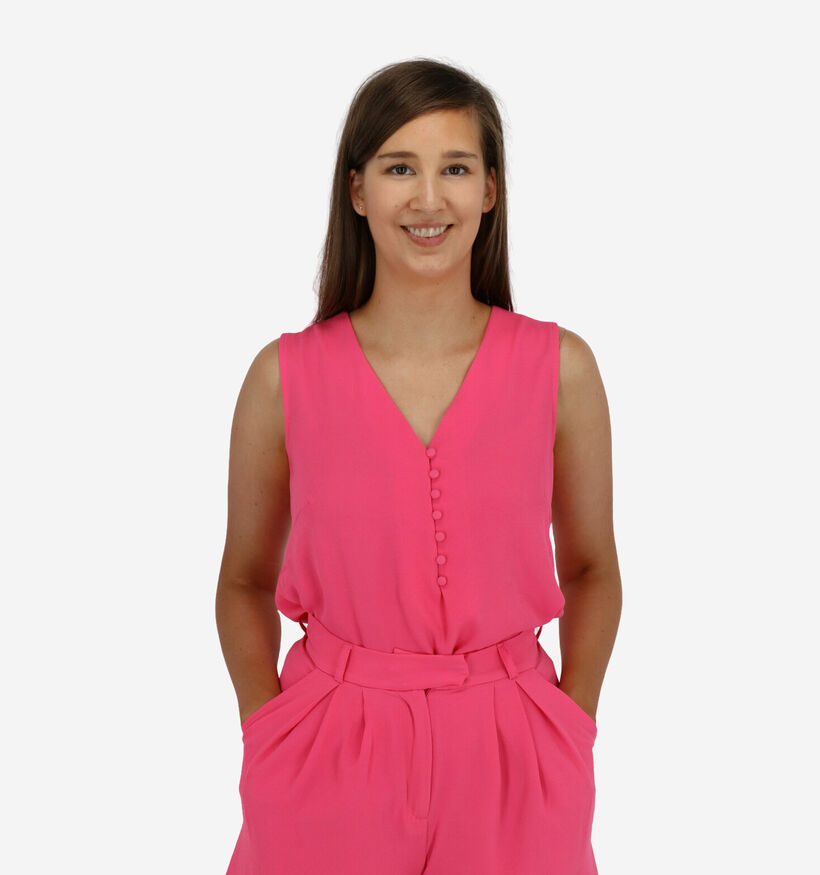 Miracles Motley Blouse en Rose (278029)