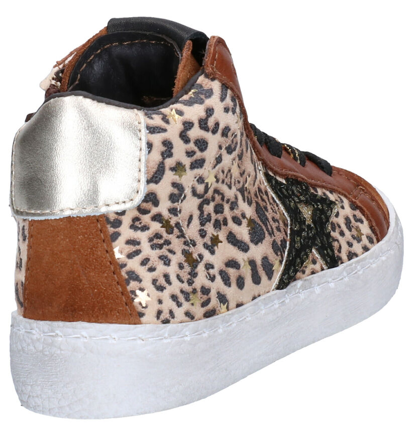 Pinocchio Chaussures hautes en Brun foncé en cuir (281638)