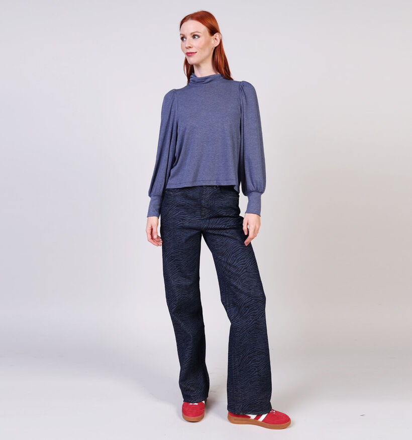 Rue Mazarine Pulls en Bleu pour femmes (365477)