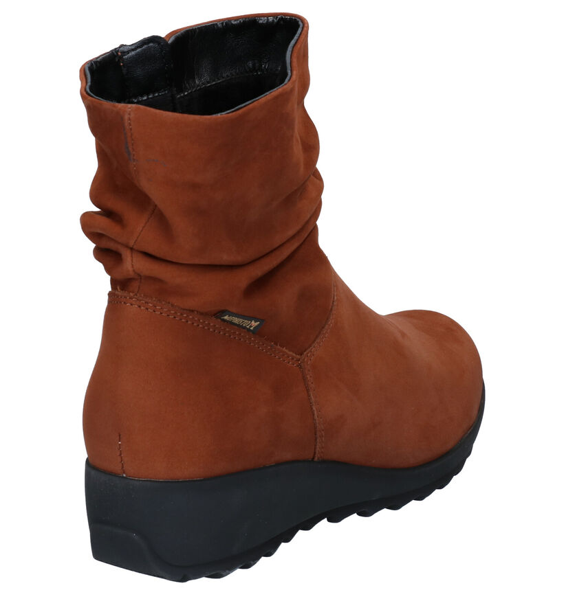 Mephisto Agatha Taupe Enkellaarsjes voor dames (330828)