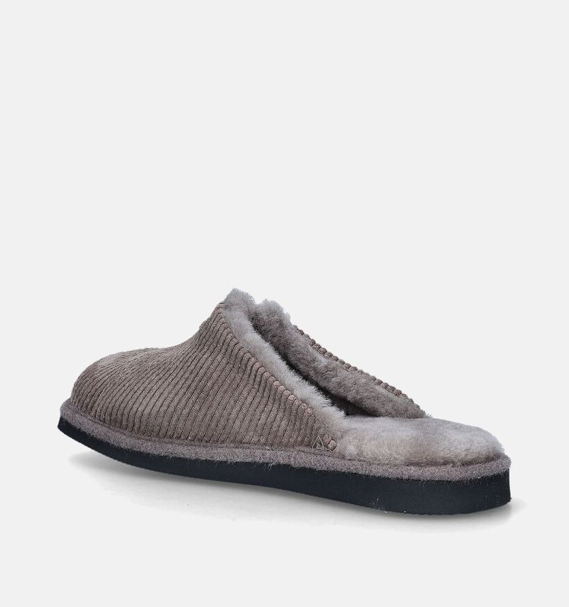 Rohde Taupe Pantoffels voor heren (360820)