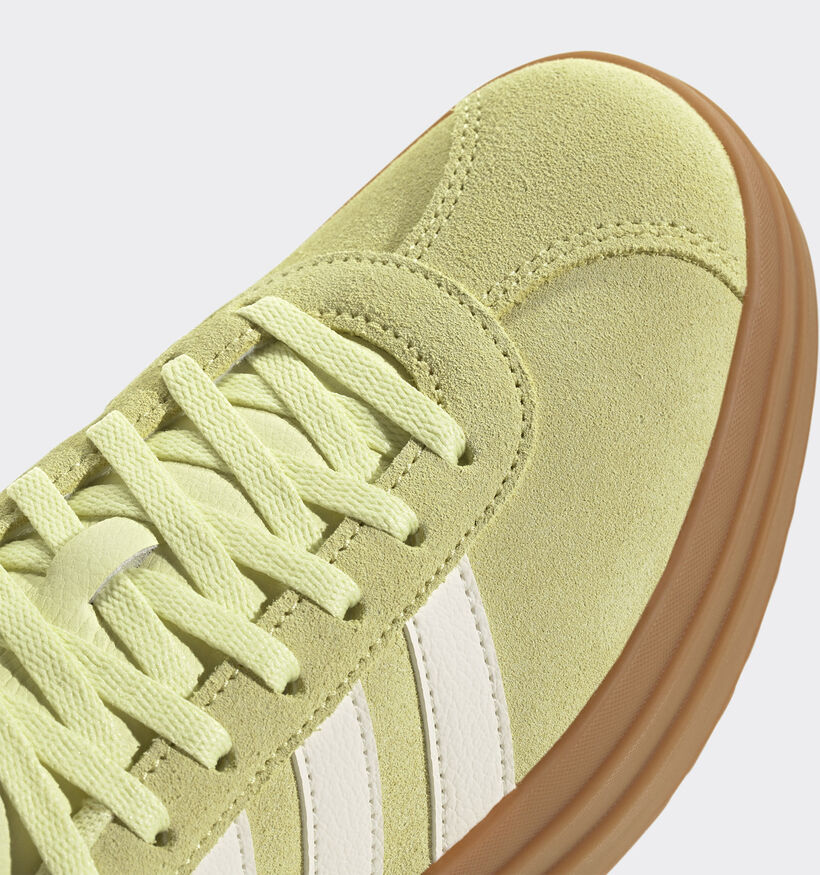 adidas VL Court Bold Baskets en Jaune pour femmes (350154)