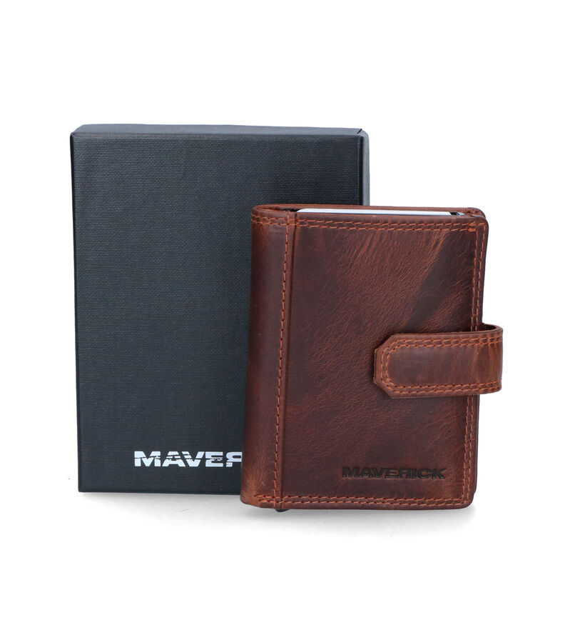 Maverick Porte-carte en Marron pour hommes (341256)