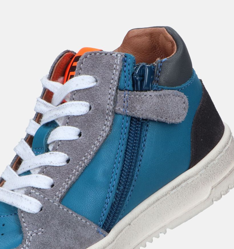 FR by Romagnoli Chaussures hautes en Bleu FR by Romagnoli Chaussures hautes en Bleu pour garçons (330282) - pour semelles orthopédiques
