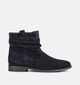 Tamaris Bottines plates en Bleu foncé pour femmes (362763)