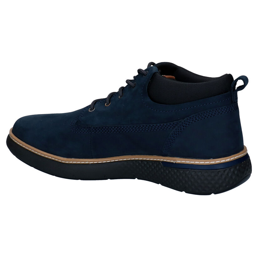 Timberland Cross Mark PT Chukka Bottines en Bleu pour hommes (330917)