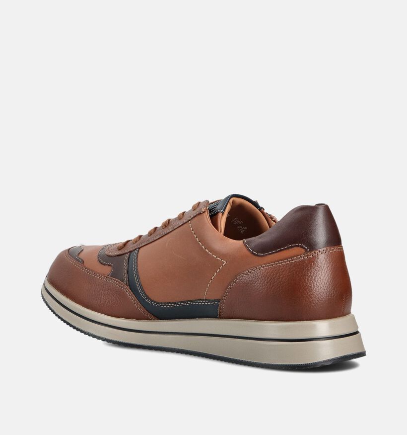 Mephisto Gilford Nevada Cognac Veterschoenen voor heren (362718) - geschikt voor steunzolen