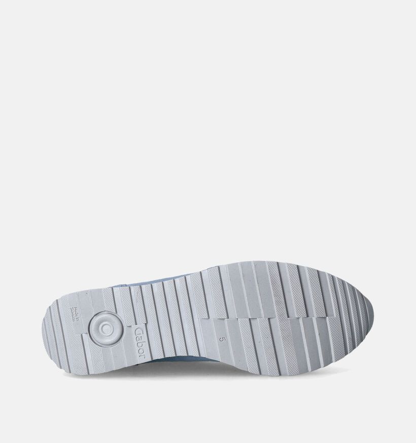Gabor Baskets en Bleu pour femmes (352052) - pour semelles orthopédiques