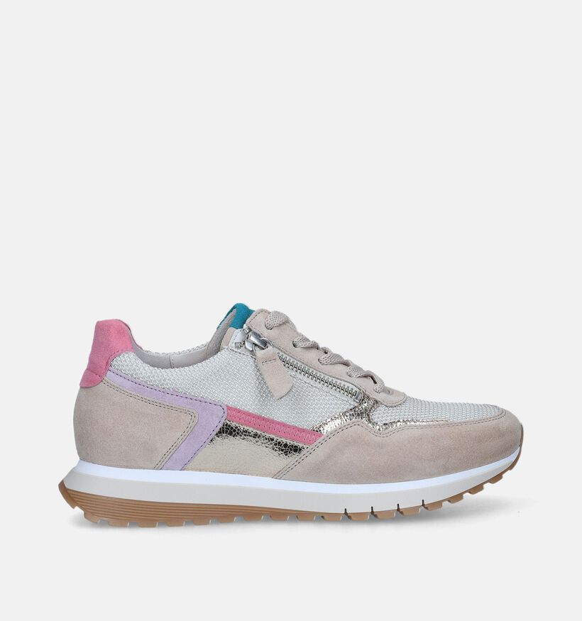 Gabor OptiFit Beige Sneakers voor dames (336149) - geschikt voor steunzolen