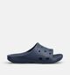Crocs Slide Claquettes en Bleu fonc&eacute; pour hommes (370908)