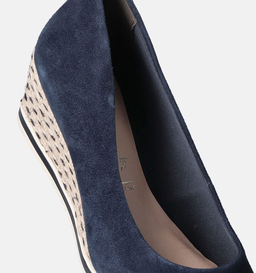 Tamaris Escarpins avec talon compensé en Bleu pour femmes (351507)