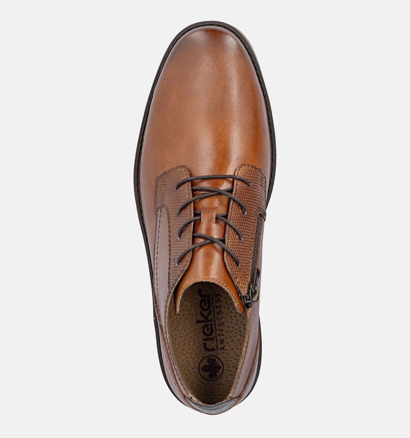 Rieker Cognac Geklede Veterschoenen voor heren (376523)